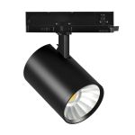 Noxion LED Railspot 3-Fase Delta Pro Aluminium Zwart 40W 4900lm 36D - 930-940-957 CCT | UGR <19