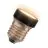 Osram LED Plat Lamp LED E27 Special Dépolie 3.5W 270lm - 827 Blanc Très Chaud | 3 Niveaux De Gradation Dimmable - Équivalent 25W